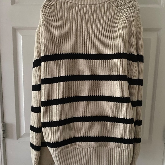 & Other Stories Strip Oversized Sweater - Picture 4 of 11